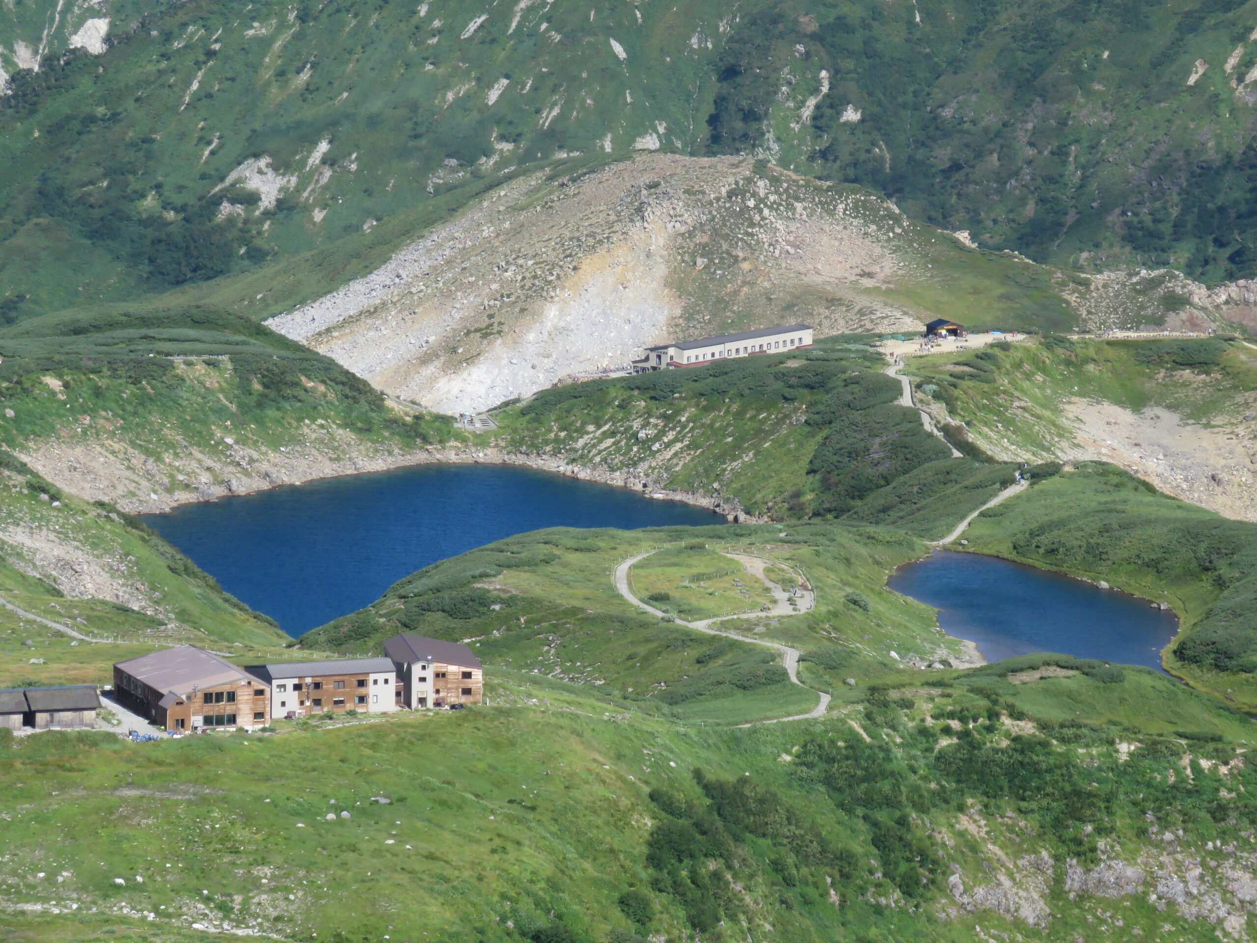 立山 みくりが池と山小屋